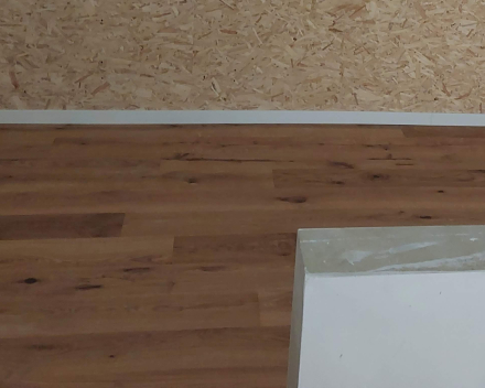 parket met schilderplint